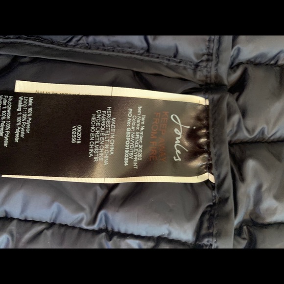 Joules ✨NWTs✨ Brindley Puffer Vest - Picture 10 of 11